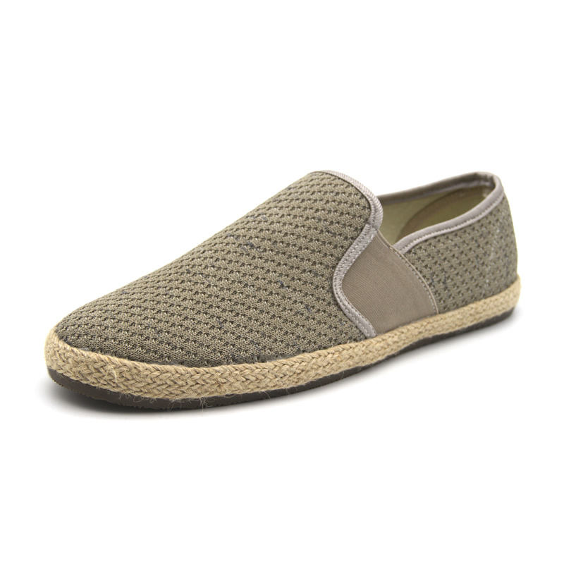 Customized summer slip on other trendy fisherman espadrilles casual shoes for men alpargata