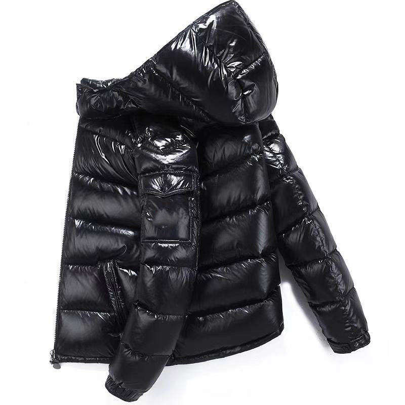 new custom men puffer jacket wholesale Men's Warm Custom Logo Winter Puff Outerwear Outdoor Men Bubble Puffer Jacket