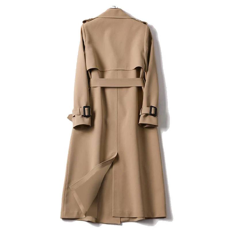Fall Winter Wholesale Long Trench Coats Women Mid Long Style Plus Size Overcoats Coat
