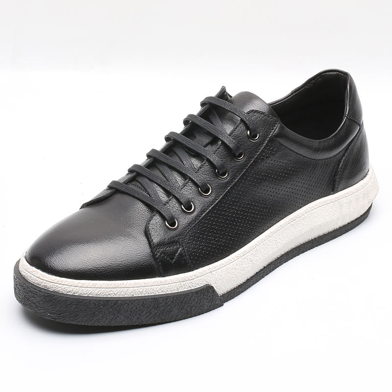 Hot selling plain skateboarding shoes walking shoe mens trendy casual skateboard flat sole shoes