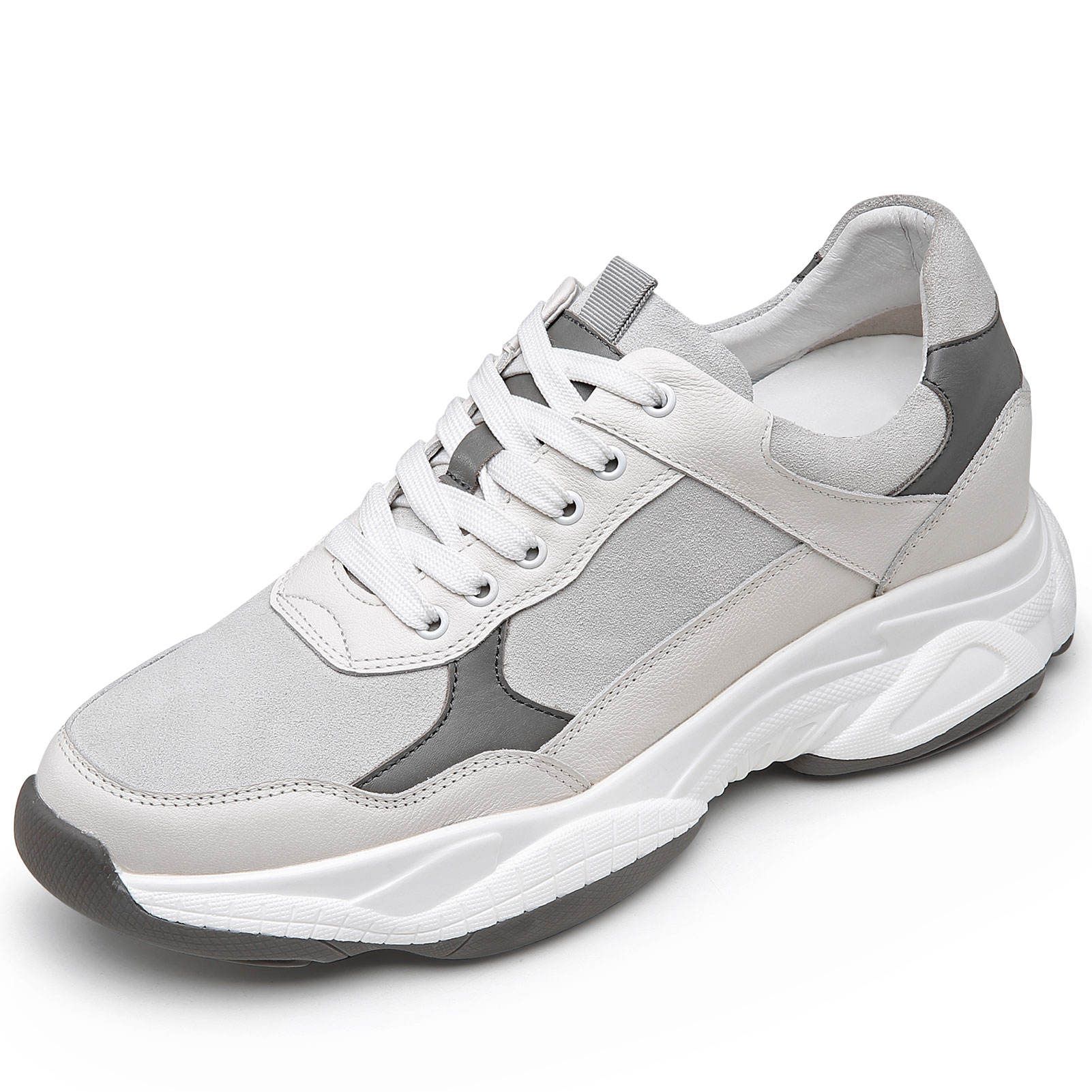 wholesaler elevator shoes for men height increasing New style summer male invisible height increasing casual shoes