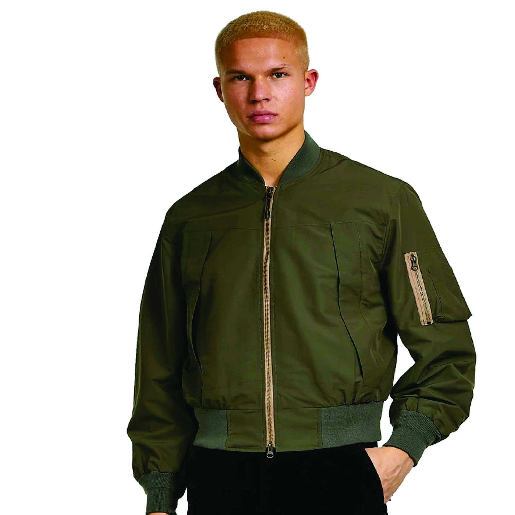 Wholesale Custom Winter Windbreaker Wholesale Men Plus Size Men's Jackets Plain Nylon Satin Bomber Men's Jackets